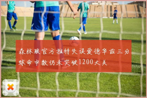 森林狼官方推特失误爱德华兹三分球命中数仍未突破1200大关